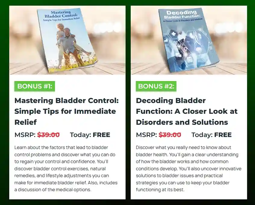 bladdershield order bonus
